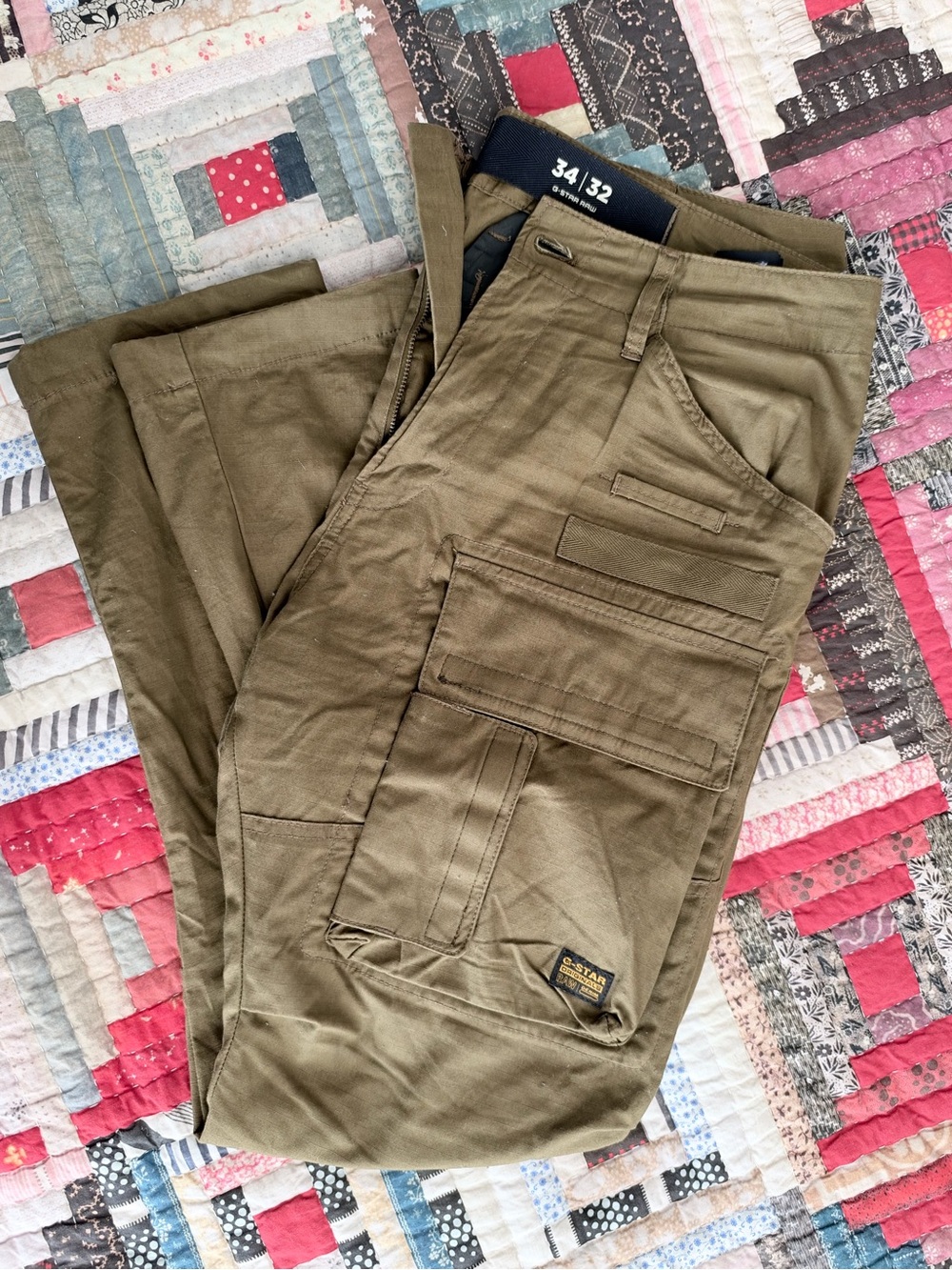 G-Star 3D Regular Tapered Cargo 2.0 Pant 34x32